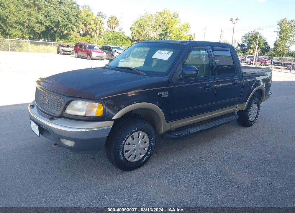 2001 FORD F-150 KING RANCH EDITION/LARIAT/XLT VIN: 1FTRW08L31KE36934
