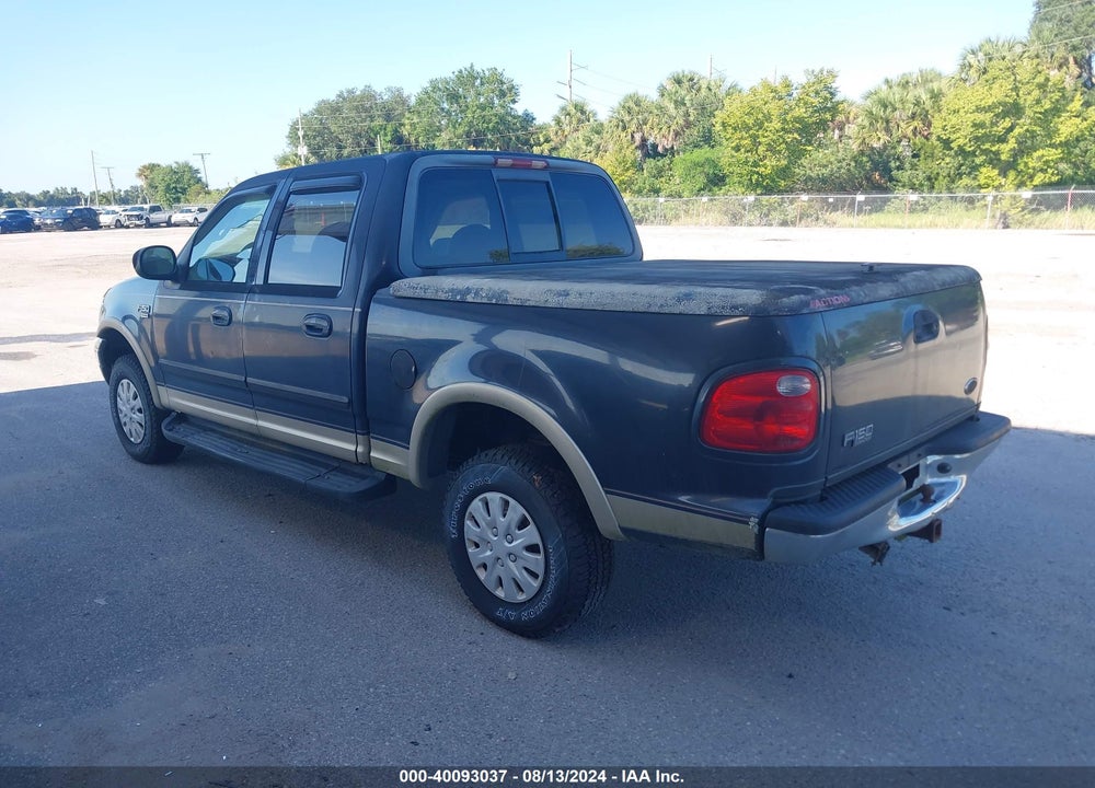 2001 FORD F-150 KING RANCH EDITION/LARIAT/XLT VIN: 1FTRW08L31KE36934