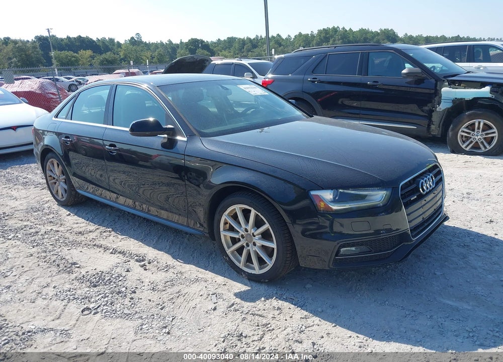 2014 AUDI A4 2.0T PREMIUM VIN: WAUFFAFL9EN011232