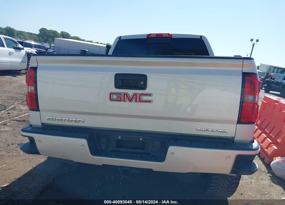 2015 GMC SIERRA 1500 DENALI VIN: 3GTU2WEC1FG341218