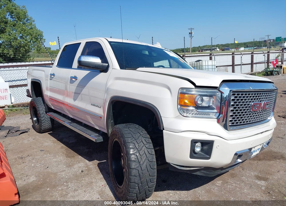 2015 GMC SIERRA 1500 DENALI VIN: 3GTU2WEC1FG341218