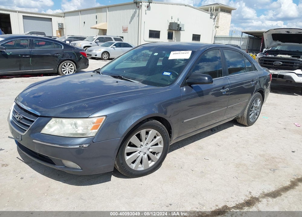 2009 HYUNDAI SONATA LIMITED V6 VIN: 5NPEU46F49H514740