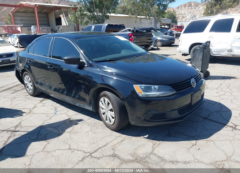 2013 VOLKSWAGEN JETTA 2.0L S VIN: 3VW2K7AJ3DM294819