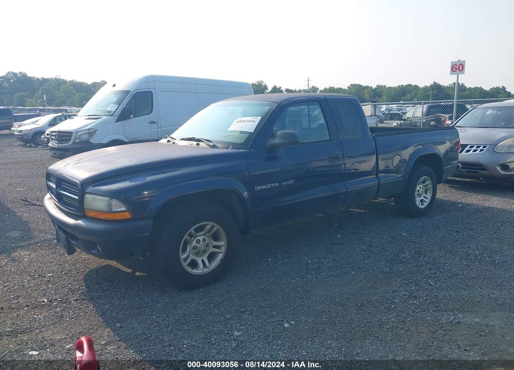 2002 DODGE DAKOTA SPORT VIN: 1B7GL32X72S525503