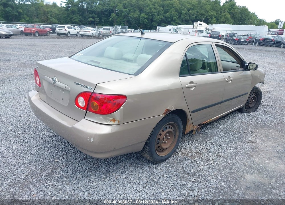 2007 TOYOTA COROLLA CE VIN: 2T1BR32E97C802314