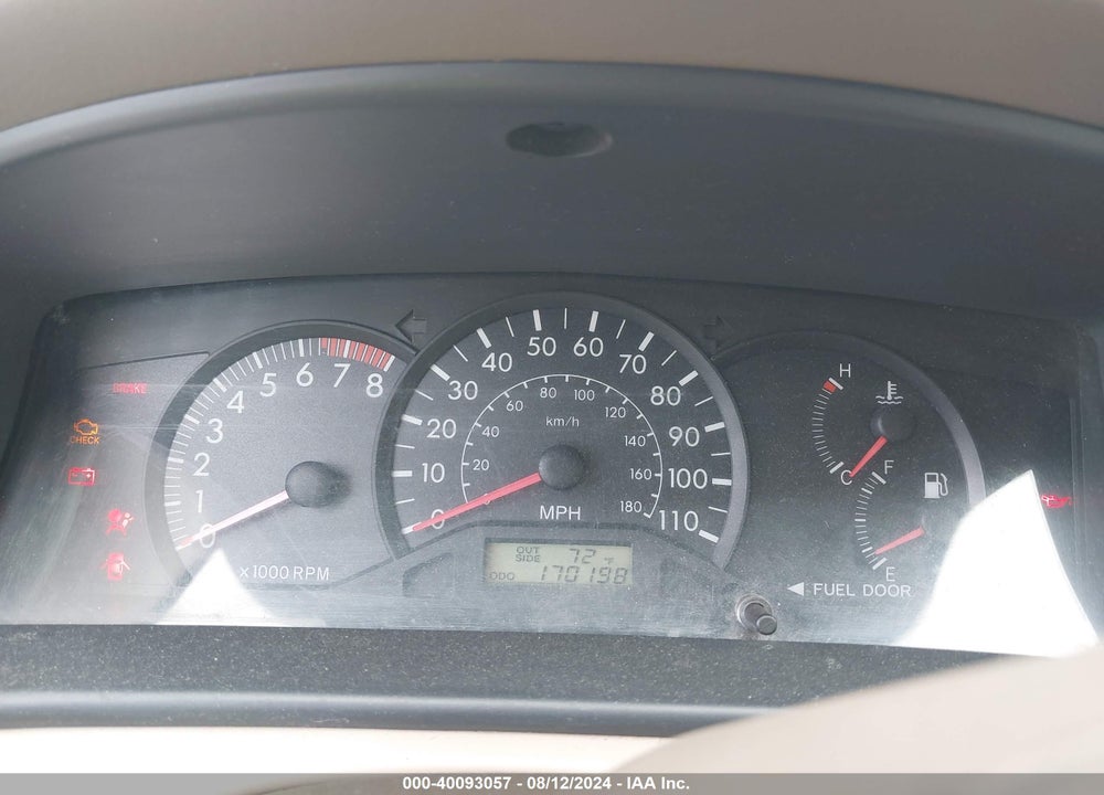 2007 TOYOTA COROLLA CE VIN: 2T1BR32E97C802314