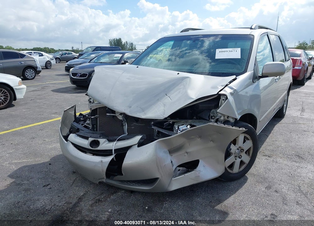 2006 TOYOTA SIENNA XLE VIN: 5TDZA22C46S574243