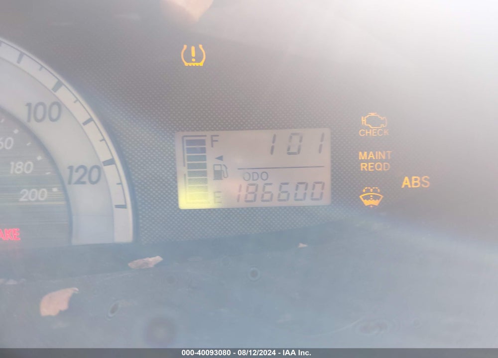 2008 TOYOTA YARIS VIN: JTDBT923X84006288