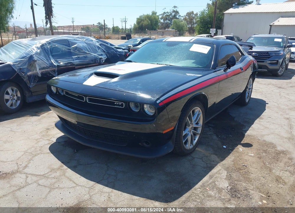2022 DODGE CHALLENGER GT AWD VIN: 2C3CDZKG6NH204499