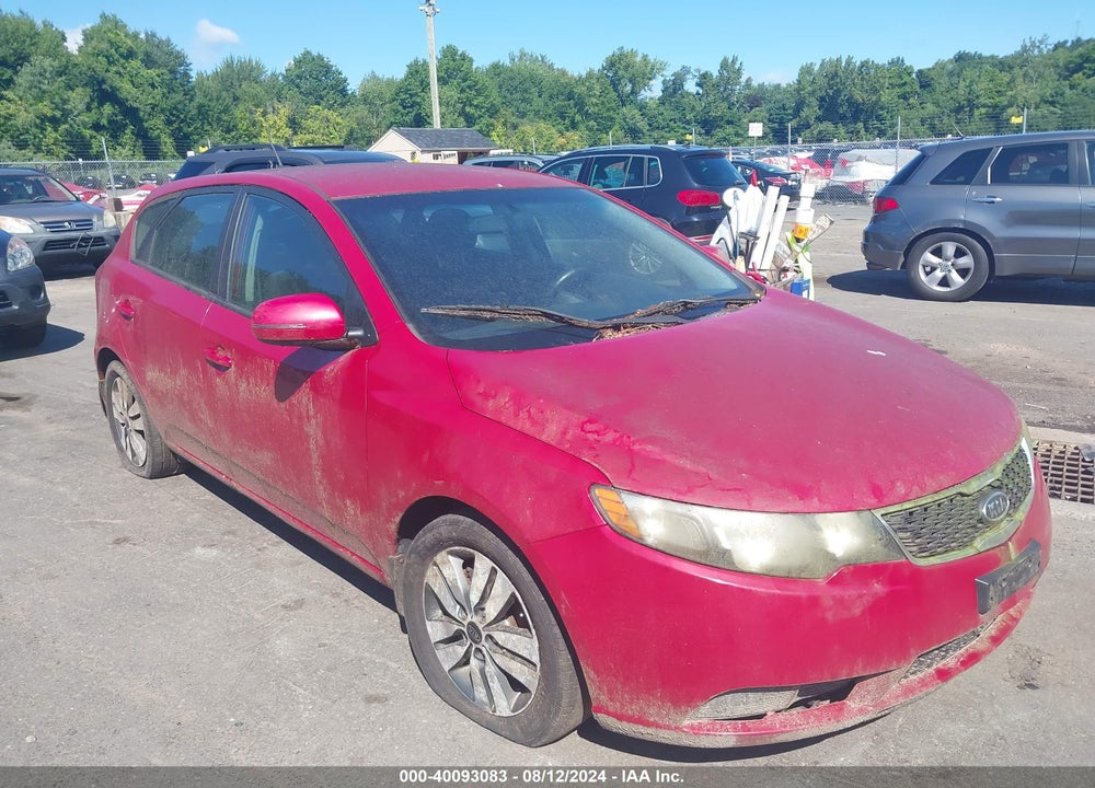 2013 KIA FORTE EX VIN: KNAFU5A29D5727560