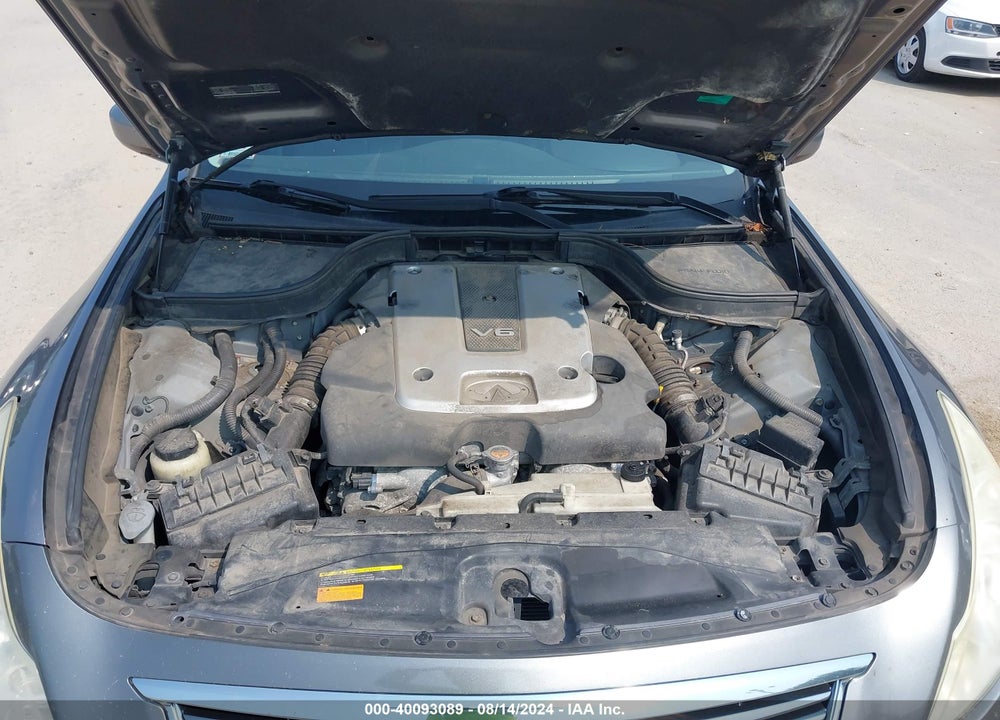 2011 INFINITI G25X VIN: JN1DV6AR9BM653461