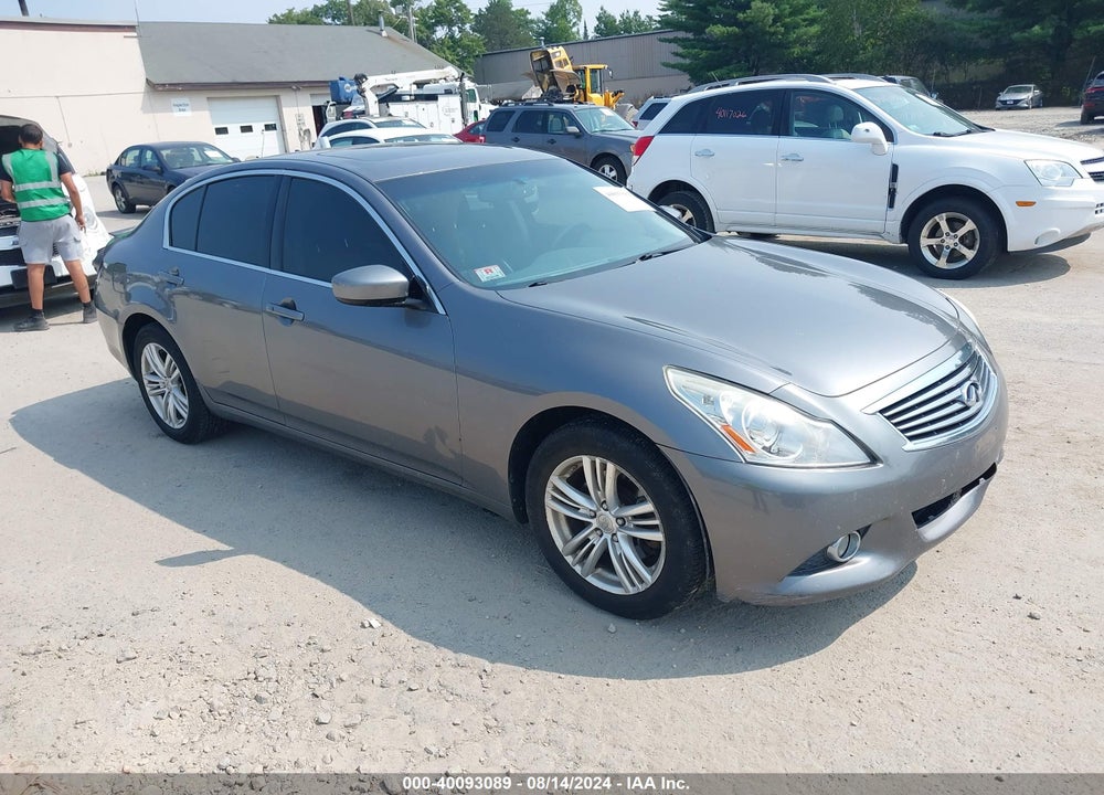 2011 INFINITI G25X VIN: JN1DV6AR9BM653461