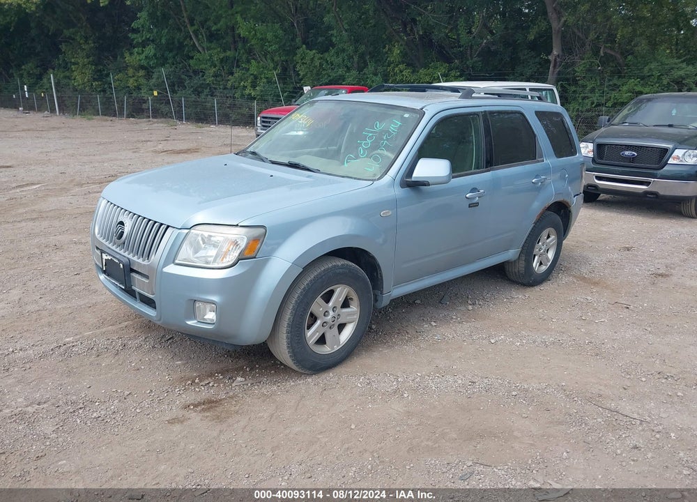 2008 MERCURY MARINER HYBRID VIN: 4M2CU39H18KJ32643