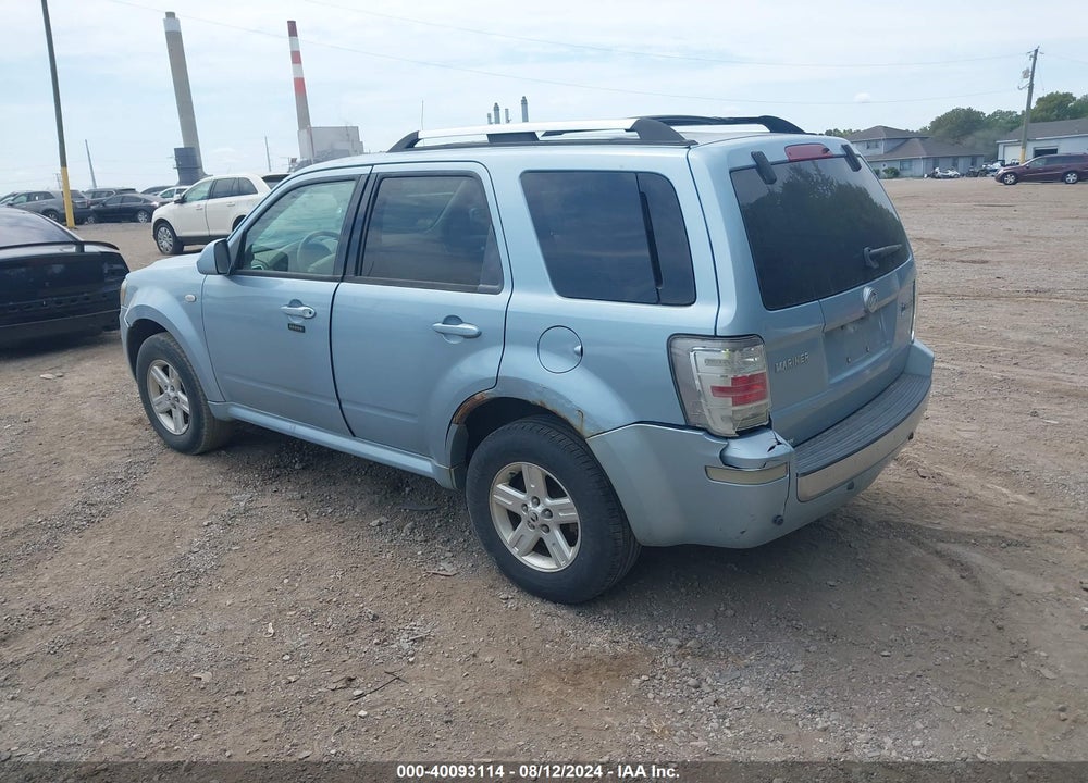 2008 MERCURY MARINER HYBRID VIN: 4M2CU39H18KJ32643