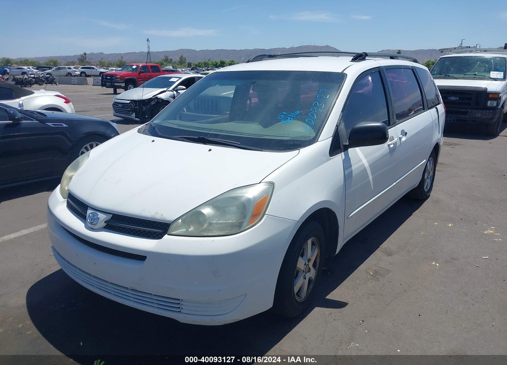 2005 TOYOTA SIENNA CE VIN: 5TDZA23C05S364431