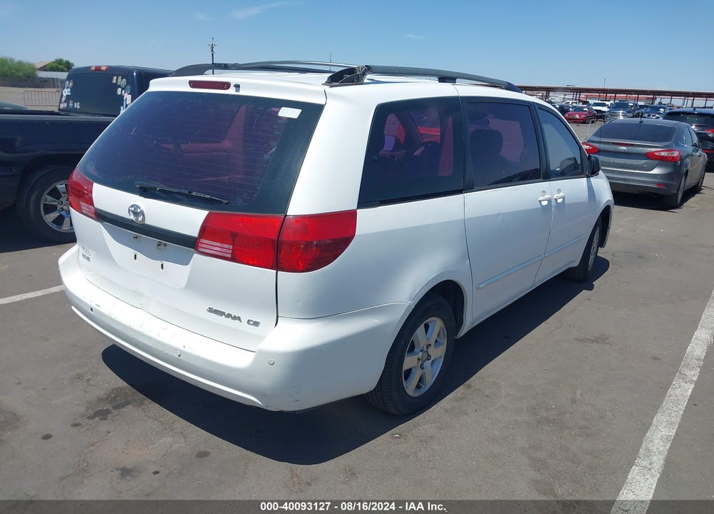 2005 TOYOTA SIENNA CE VIN: 5TDZA23C05S364431