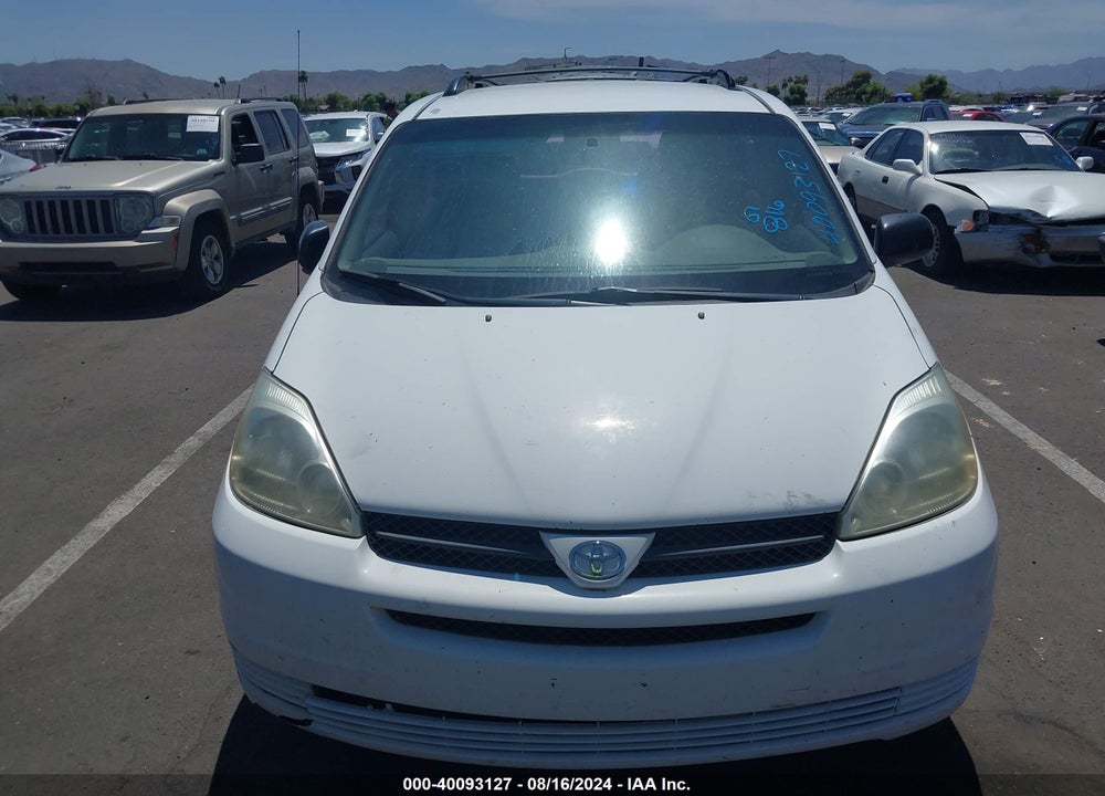 2005 TOYOTA SIENNA CE VIN: 5TDZA23C05S364431
