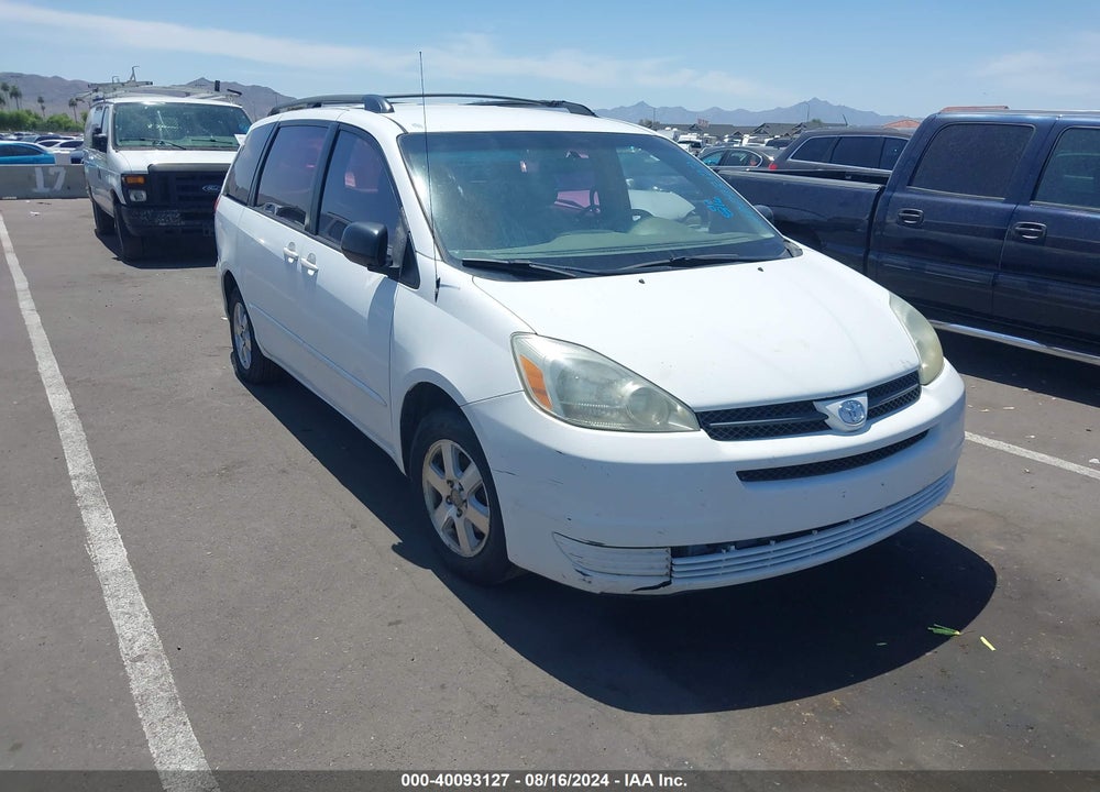 2005 TOYOTA SIENNA CE VIN: 5TDZA23C05S364431