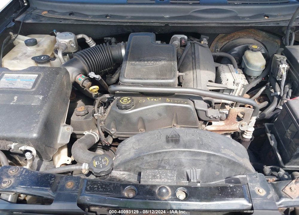2002 CHEVROLET TRAILBLAZER LS VIN: 1GNDT13S322460862