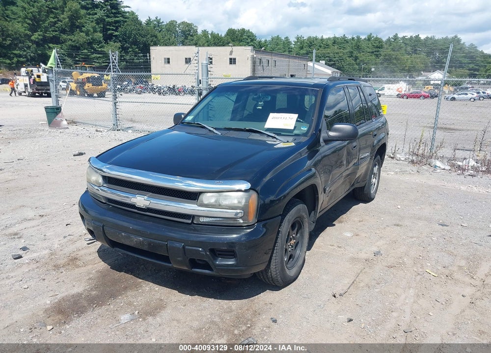 2002 CHEVROLET TRAILBLAZER LS VIN: 1GNDT13S322460862