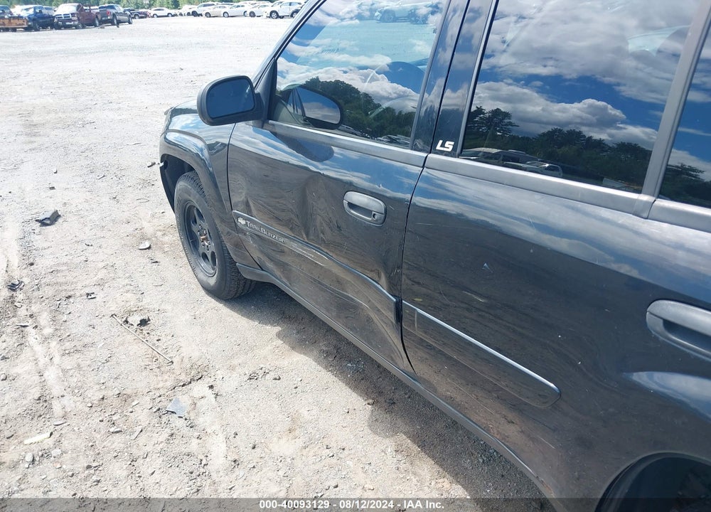 2002 CHEVROLET TRAILBLAZER LS VIN: 1GNDT13S322460862
