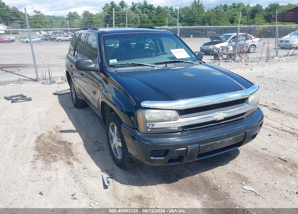 2002 CHEVROLET TRAILBLAZER LS VIN: 1GNDT13S322460862