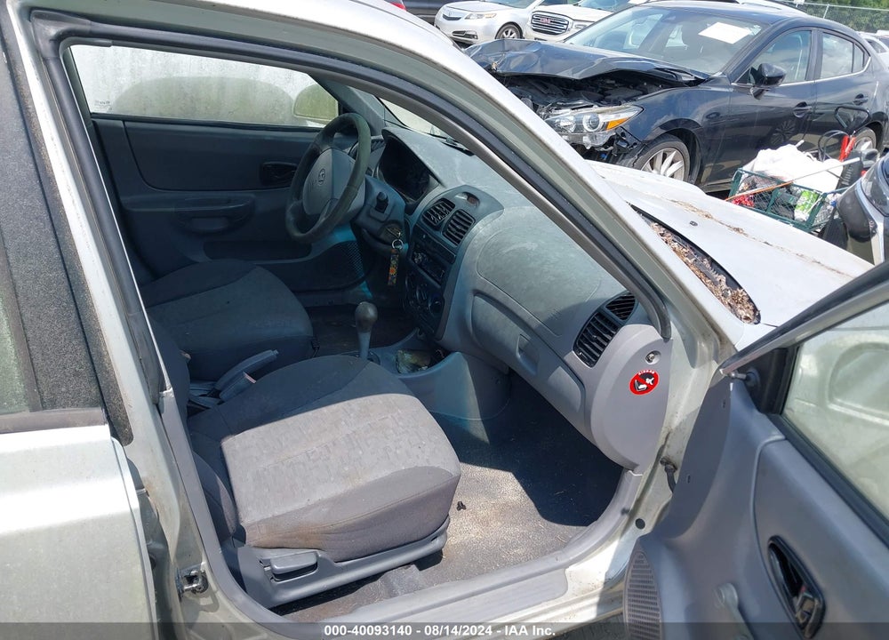 2004 HYUNDAI ACCENT GL VIN: KMHCG45C54U504394