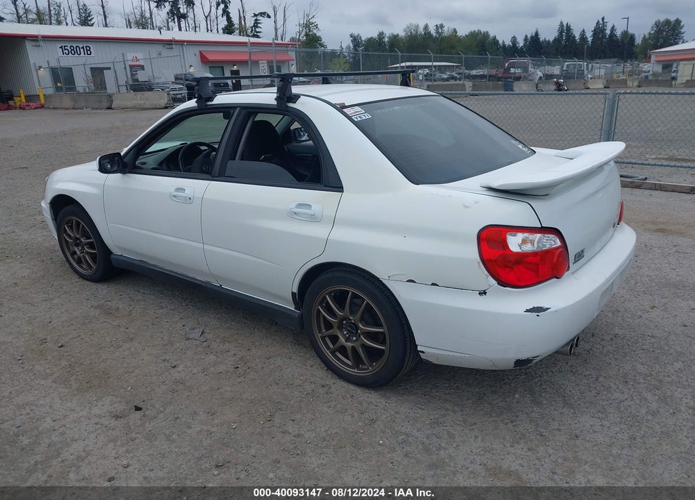 2004 SUBARU IMPREZA WRX VIN: JF1GD29684G510704