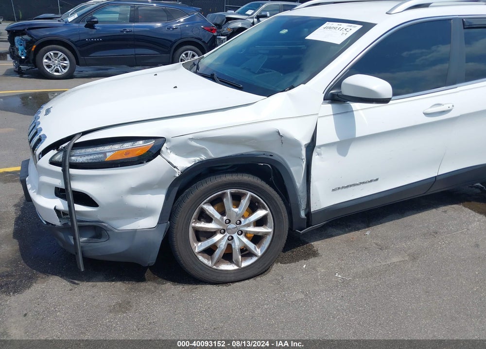 2016 JEEP CHEROKEE LIMITED VIN: 1C4PJLDB6GW243053