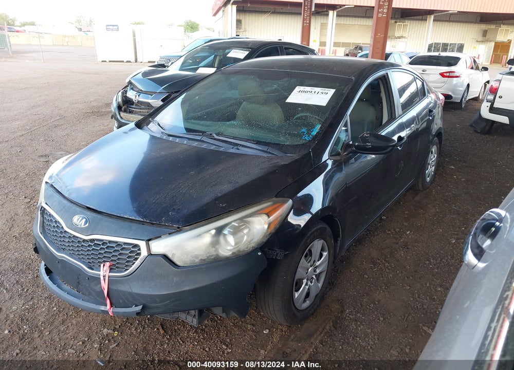 2015 KIA FORTE LX VIN: KNAFK4A67F5399920