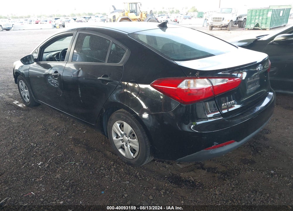 2015 KIA FORTE LX VIN: KNAFK4A67F5399920