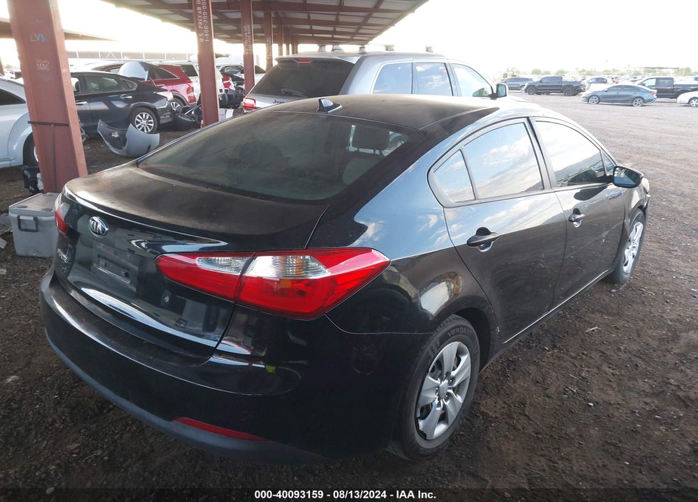 2015 KIA FORTE LX VIN: KNAFK4A67F5399920