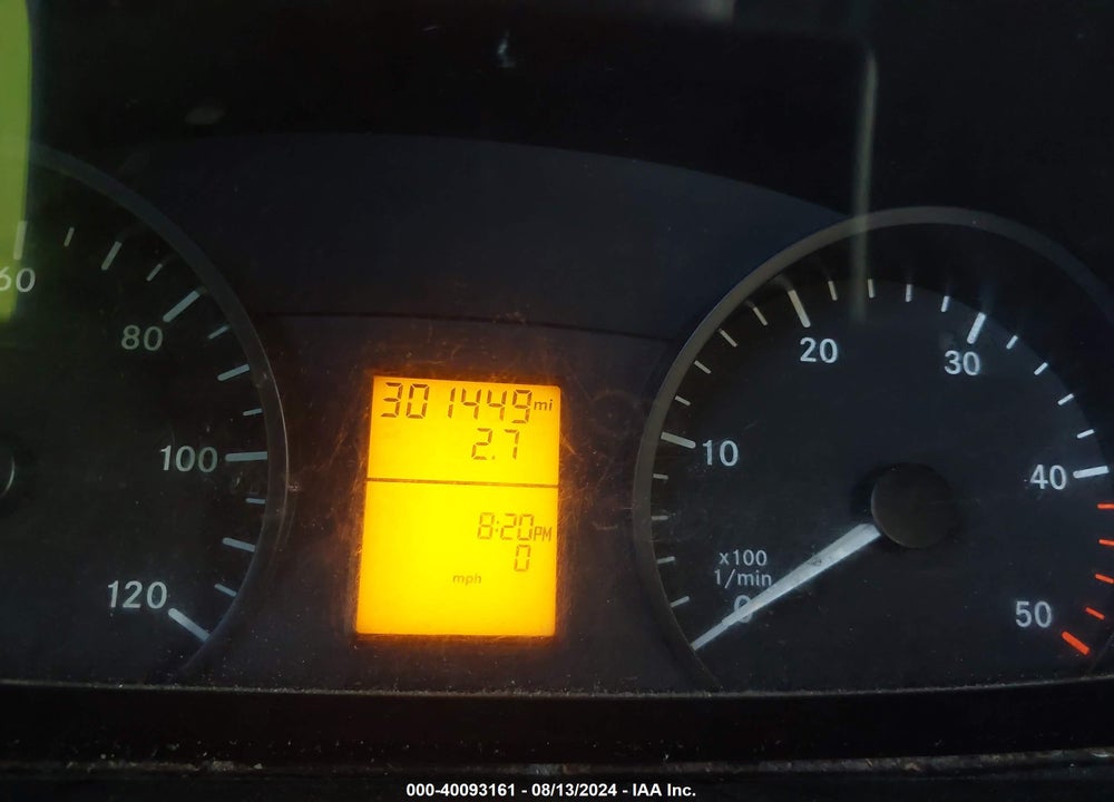 2014 MERCEDES-BENZ SPRINTER 2500 HIGH ROOF VIN: WD3PE8DE6E5898676