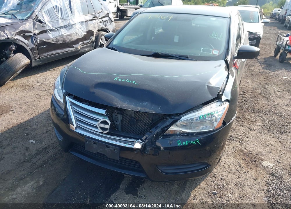 2014 NISSAN SENTRA SV VIN: 3N1AB7APXEY252986