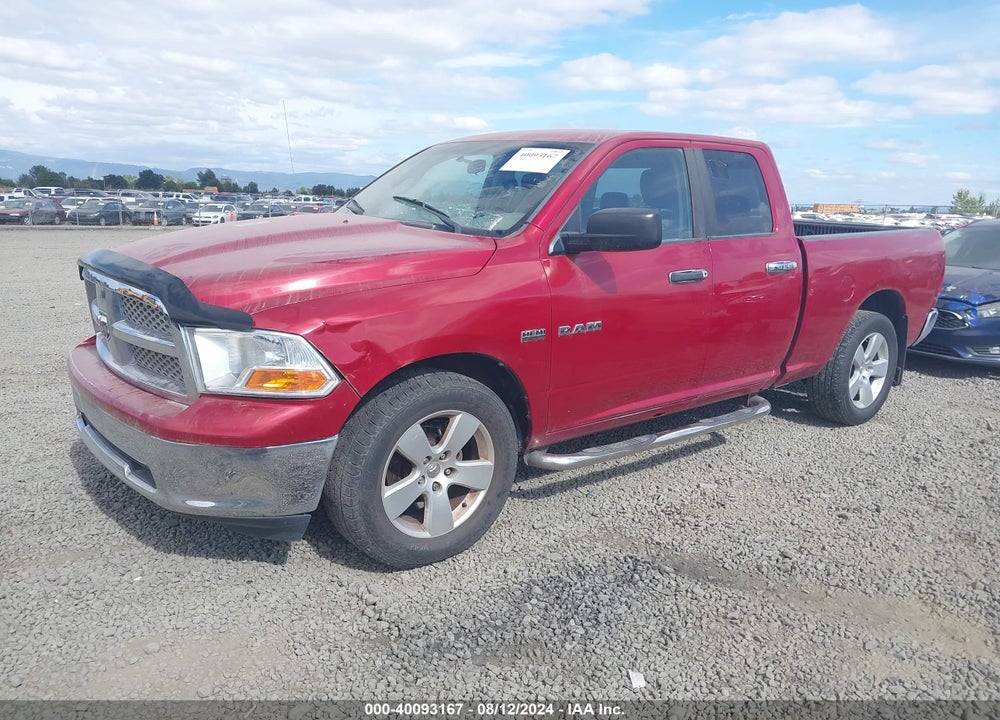 2010 DODGE RAM 1500 SLT/SPORT/TRX VIN: 1D7RV1GT4AS222213