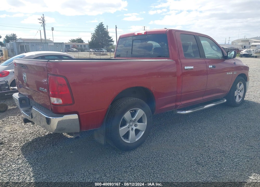 2010 DODGE RAM 1500 SLT/SPORT/TRX VIN: 1D7RV1GT4AS222213