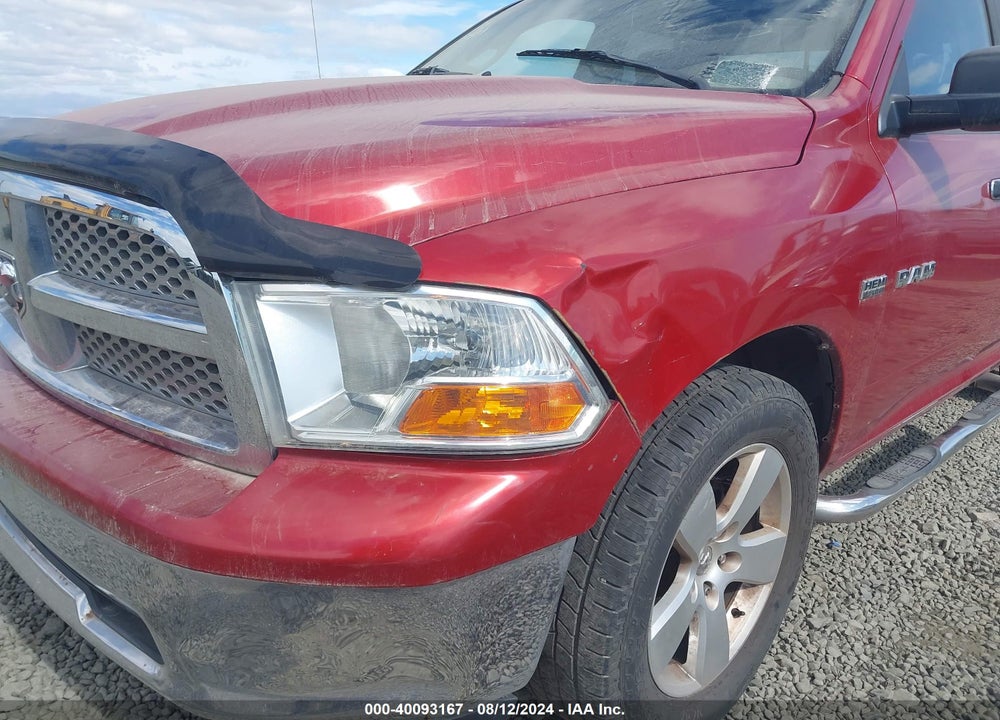 2010 DODGE RAM 1500 SLT/SPORT/TRX VIN: 1D7RV1GT4AS222213