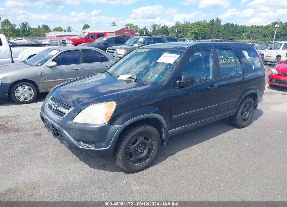 2004 HONDA CR-V LX VIN: JHLRD78554C055359