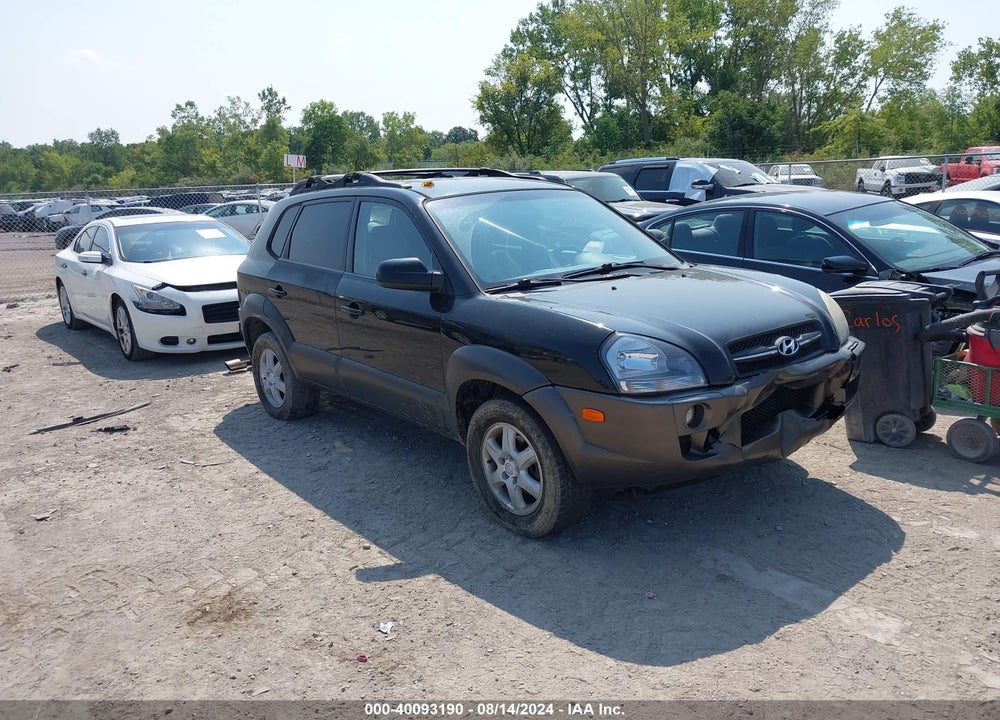 2005 HYUNDAI TUCSON GLS/LX VIN: KM8JN72D95U187183