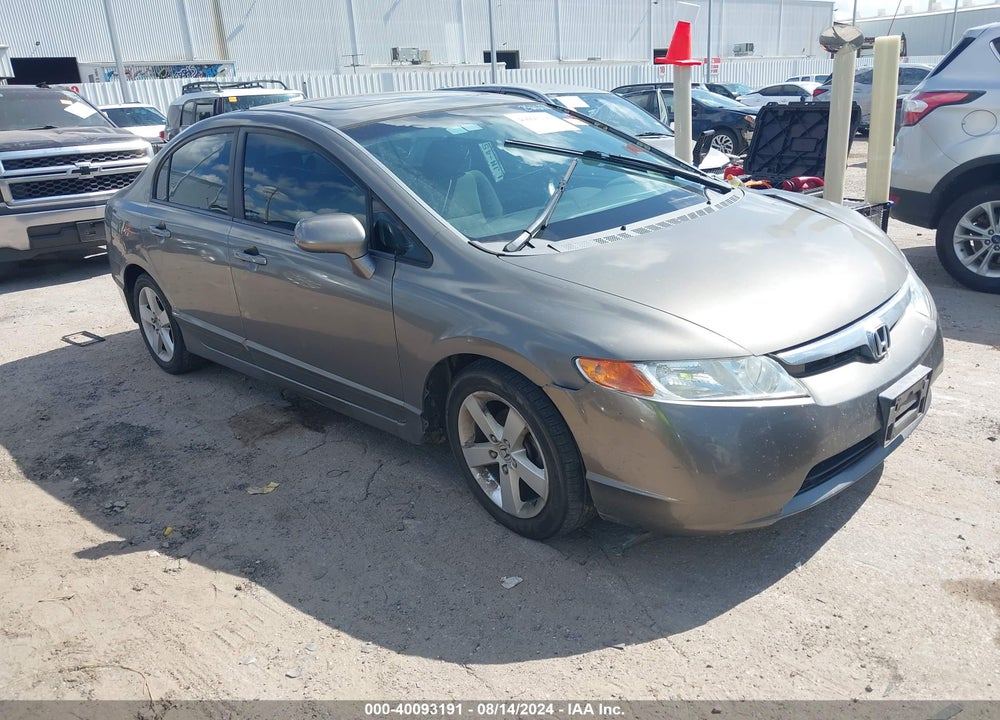 2007 HONDA CIVIC EX VIN: 1HGFA16867L128148