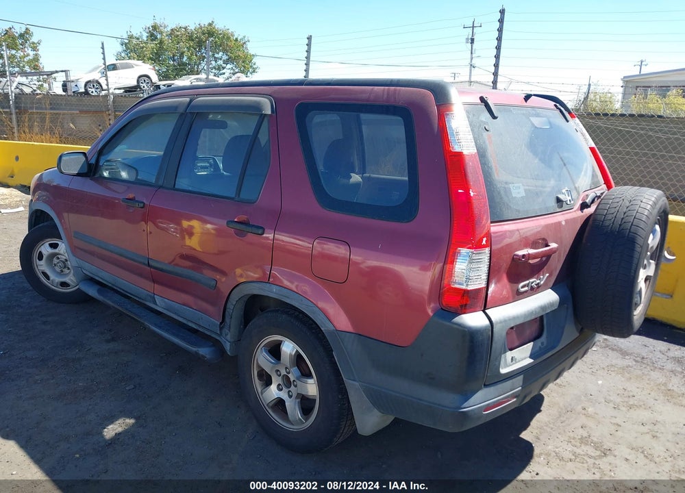 2005 HONDA CR-V LX VIN: JHLRD68545C020095