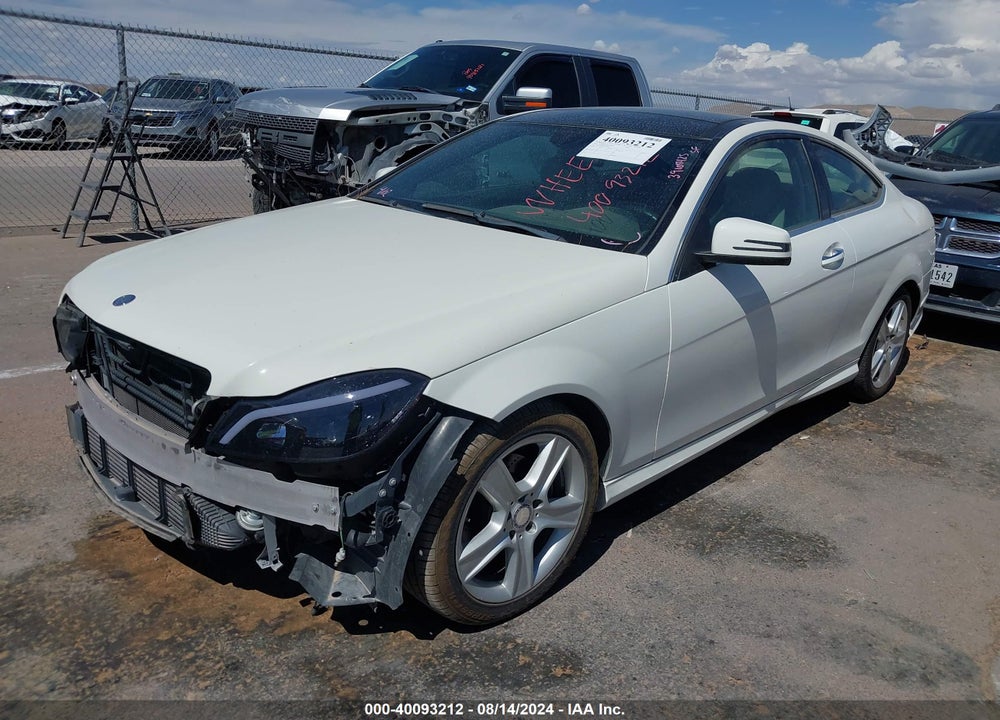 2012 MERCEDES-BENZ C 250 VIN: WDDGJ4HB6CF847332