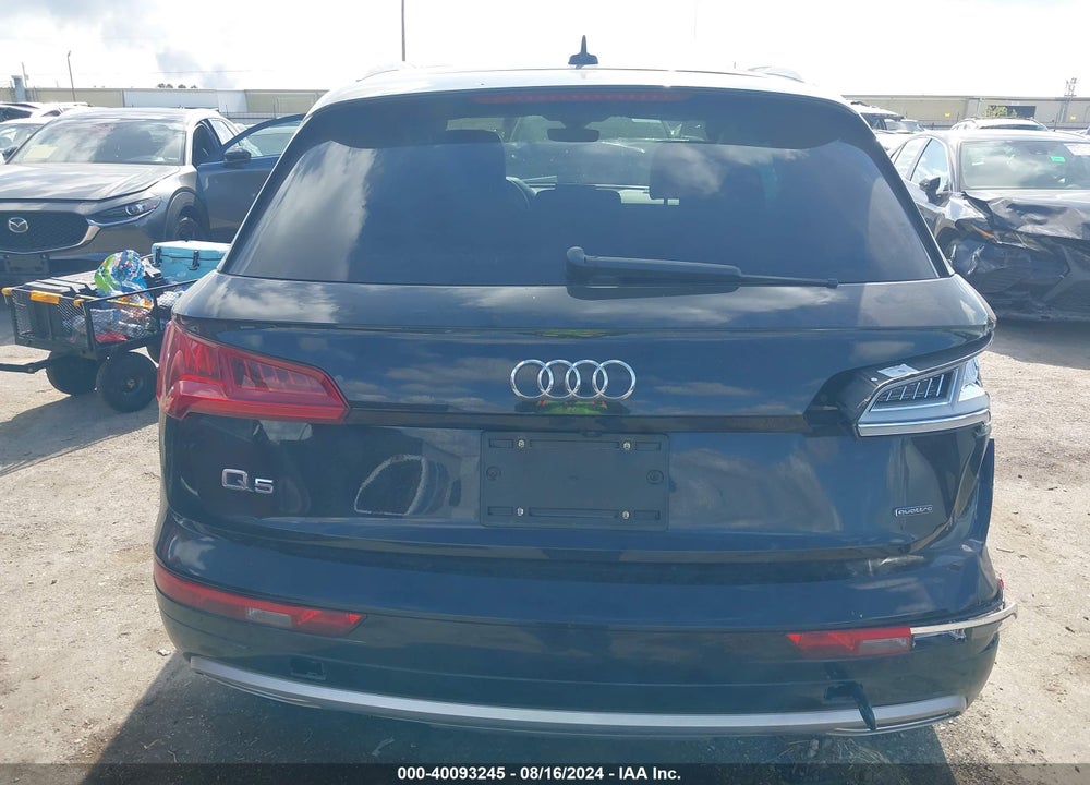 2019 AUDI Q5 45 PREMIUM VIN: WA1ANAFY0K2098859