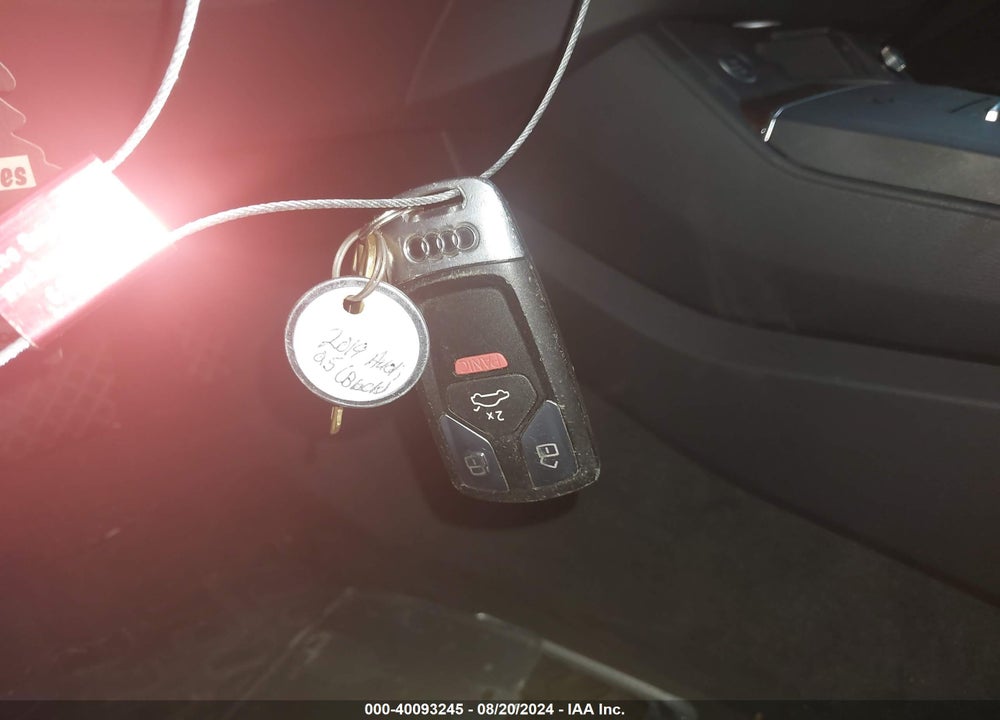 2019 AUDI Q5 45 PREMIUM VIN: WA1ANAFY0K2098859