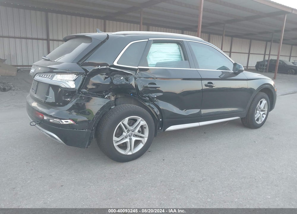 2019 AUDI Q5 45 PREMIUM VIN: WA1ANAFY0K2098859
