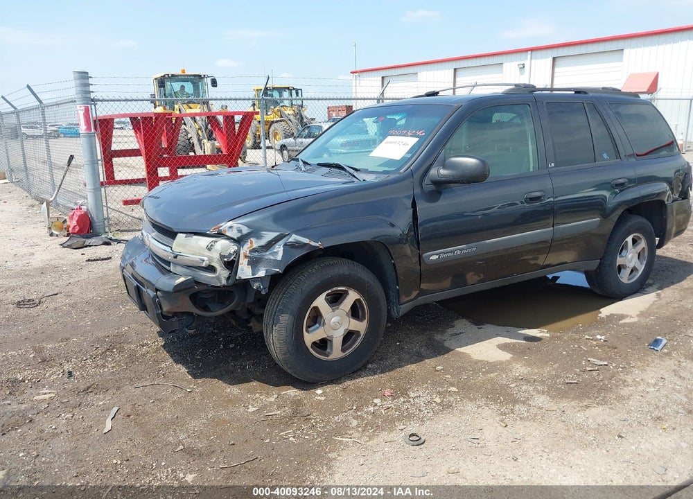 2004 CHEVROLET TRAILBLAZER LS VIN: 1GNDT13S942305686