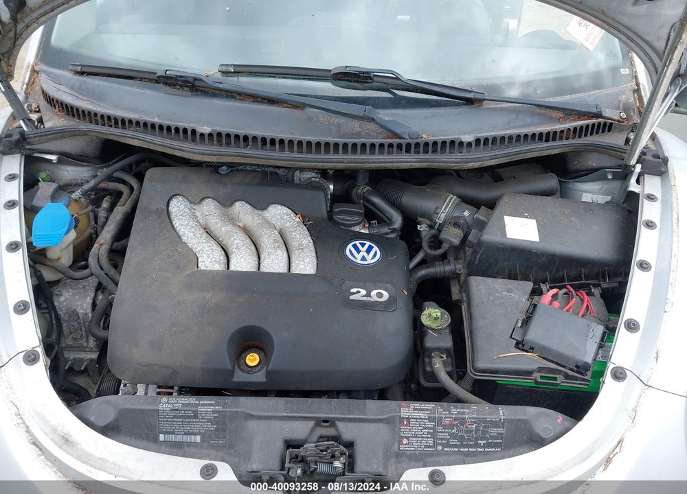 2002 VOLKSWAGEN NEW BEETLE GLS VIN: 3VWCK21C52M434262