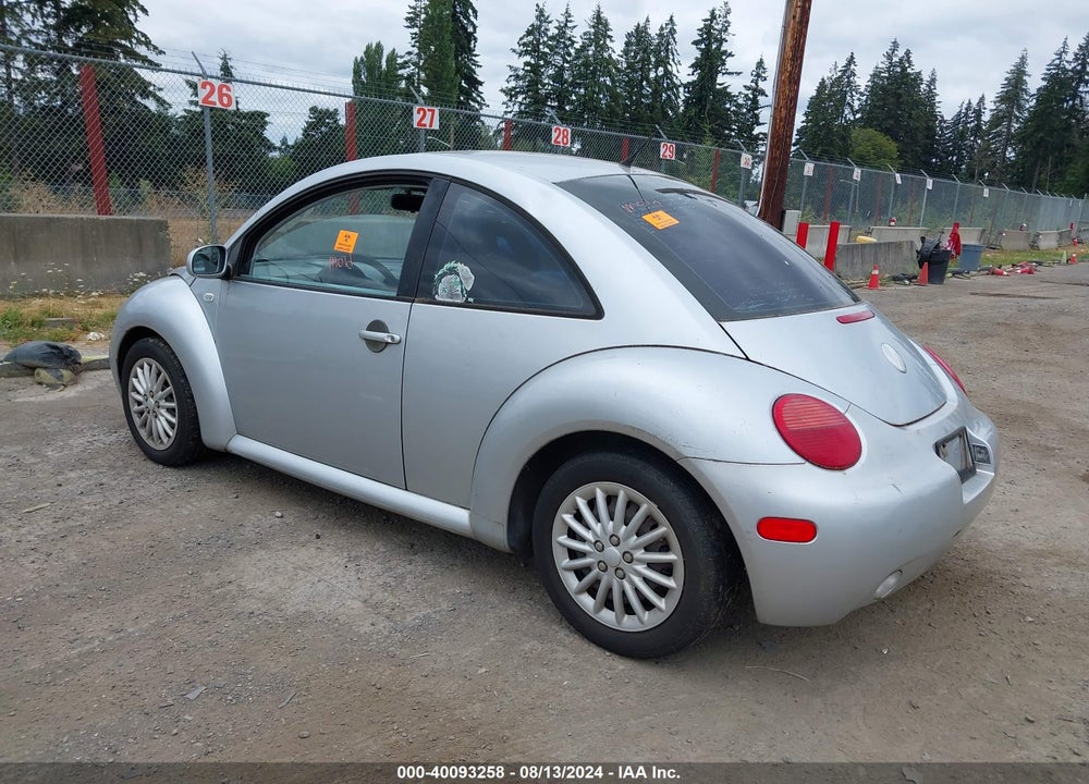2002 VOLKSWAGEN NEW BEETLE GLS VIN: 3VWCK21C52M434262