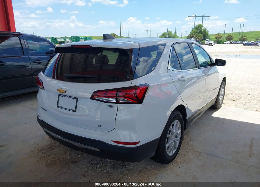 2022 CHEVROLET EQUINOX FWD LT VIN: 3GNAXKEV5NL102380