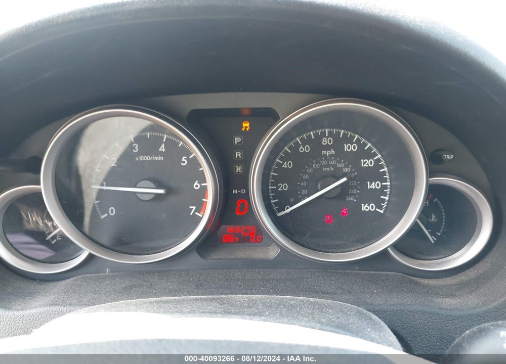 2010 MAZDA 6 I TOURING VIN: 1YVHZ8CH2A5M35058